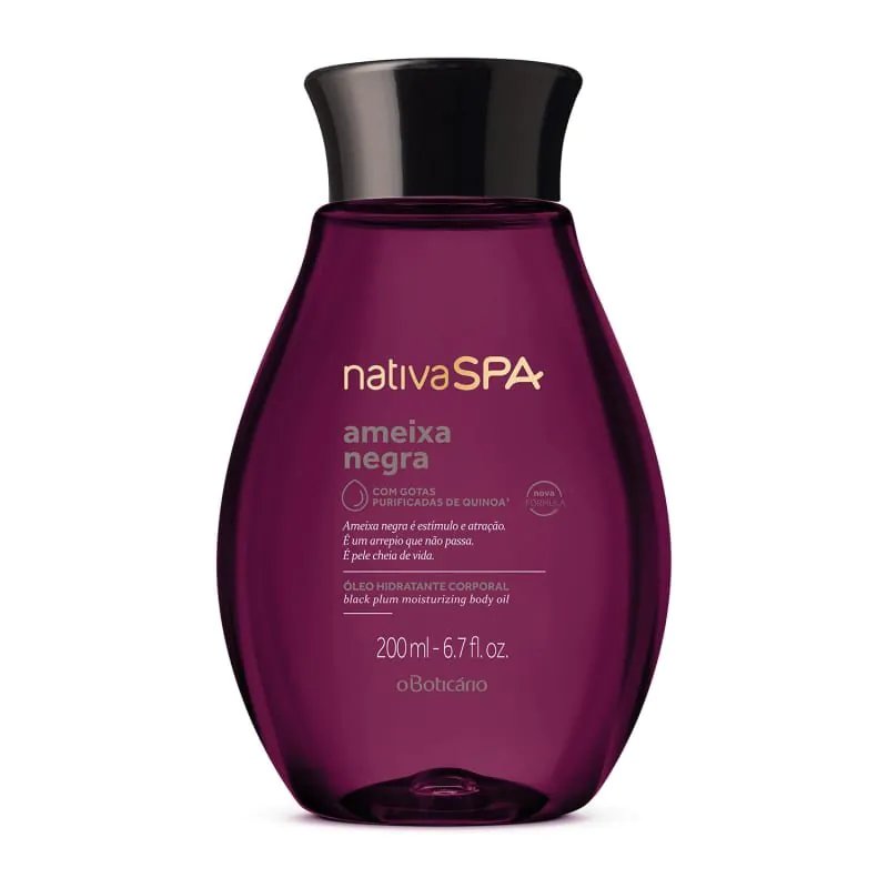 Óleo Hidratante Corporal Nativa SPA Ameixa Negra 200ml 2