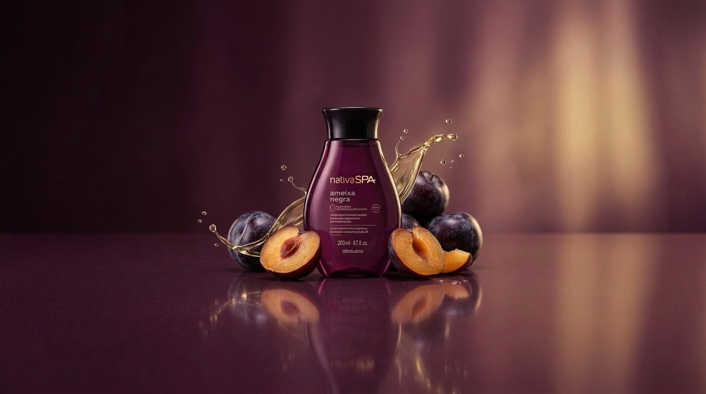 Óleo Hidratante Corporal Nativa SPA Ameixa Negra 200ml